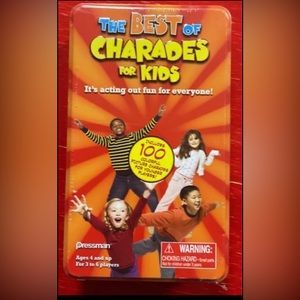 NWT Pressman The Best of Charades Game for Kids